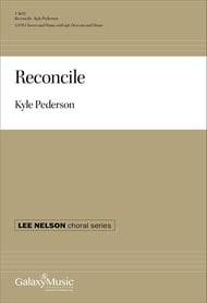 Reconcile SATB choral sheet music cover Thumbnail